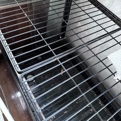 小型 全面ガラス温室 4段。ガラス温室小型コンセントタップ上下付き。