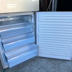 【動作保証あり】TWINBIRD ツインバード 2020年 KHR-EJ15 146L 2ドア 冷凍冷蔵庫 ガラスドア【管理KRR597】