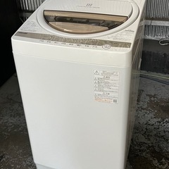 美品 TOSHIBA 洗濯機 2021年 7kg洗 単身 一人暮...