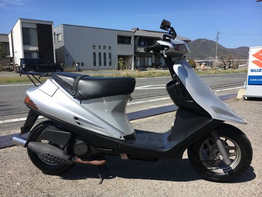 福山市　瀬戸町　スズキ　アドレスV100　実働　書類付　ナンバー付ければ乗って帰れます　通勤通学にも