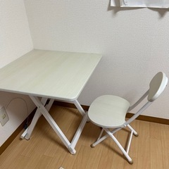 テーブル、2椅子セット