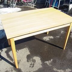 伸縮テーブル　エクステンションテーブル　ダイニングテーブル　木製