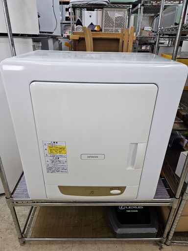 リサイクルショップどりーむ荒田店 No9720　ボタン一つで操作が簡単♪　日立　衣類乾燥機　2012年製　容量3.5㎏　乾燥時間200分