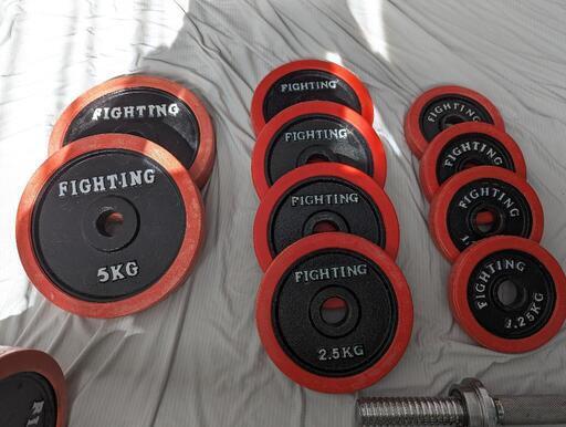 ファイテングロード ベンチプレスセット ダンベル ホームジム 筋トレ
