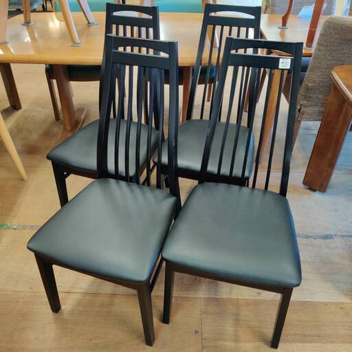 【愛品倶楽部柏店】ダイニングチェア4脚セット