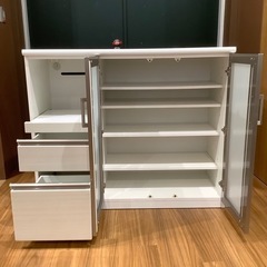 トレファク神戸南店】ニトリ キッチンカウンター 2枚扉【取りに来 