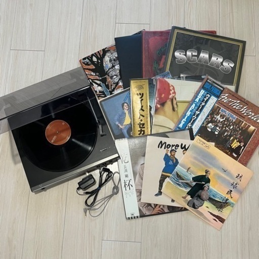 オーディオレコードプレーヤー \u0026レコード