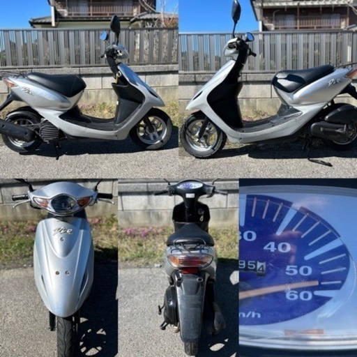 ☆ディオ低燃費4ストモデル☆タイヤ・シート・プラグなど新品交換☆ブレーキオーバーホールなど色々整備で快調^_^50cc原付スクーター☆ ☆ディオ低燃費4ストモデル☆タイヤ・シート・プラグなど新品交換