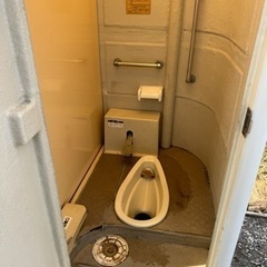 【ネット決済】仮設トイレ　和和式　小便一体式