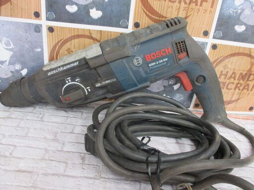 ボッシュ BOSCH GBH2-28-DV ハンマドリル 中古品 刃多数/チャック付