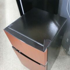 冷蔵庫 87L 2023年製 アイリスオーヤマ PRC-B092D-M 木目調柄 小型 コンパクト 2ドア 80Lクラス 八十Lクラス ウッド調 札幌 西野店