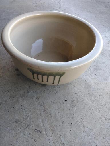 梅塩漬け用鉢　大型　陶器