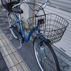 CIELOUR[シエロア]26吋ファミリーサイクル 内装3段/ネイビー