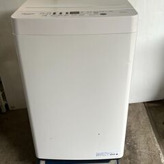 2021年製Hisense（ハイセンス）の全自動洗濯機 HW-E4503 　お近くなら無料で配達いたします