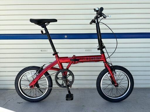 リサイクル自転車(2403-39) ミニサイクル(折り畳み式) 16インチ