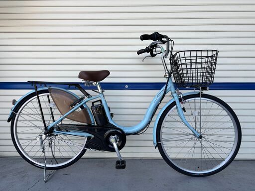 リサイクル自転車(2403-12) 電動アシスト自転車(ブリヂストン) 6.6Ah 26インチ