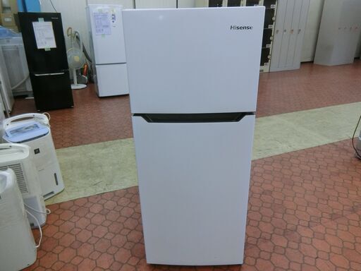 ID 402201　冷蔵庫2ドア　120L　ハイセンス　２０２０年　HR-B12-C