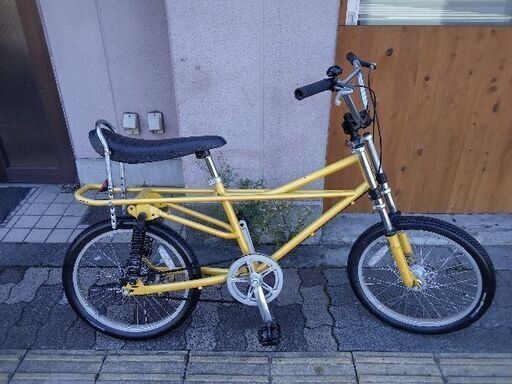 SOUTHBAY BICYCLE BAJA[サウスベイ バイシクル バハ]20吋 モトバイク自転車 シングル/Wサス/イエロー