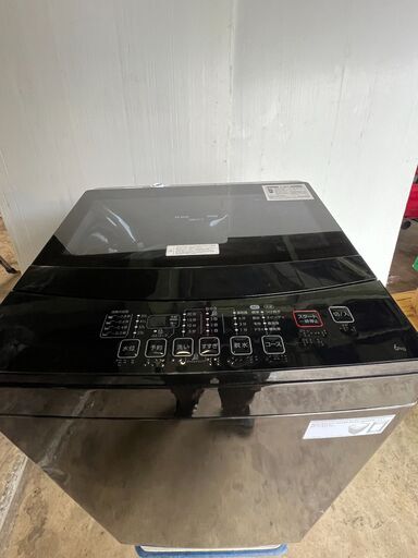 2023年製 6k全自動洗濯機 NTR60 BKN お近くなら無料で配達  