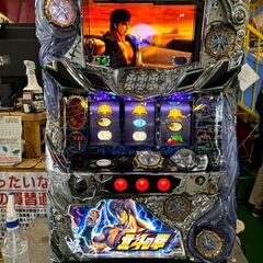 【送料込】 パチスロ スロット実機 サミー 北斗の拳 強敵 楽天市場】【本州送料無料】北斗の拳 強敵 【標準セット（ご遊技