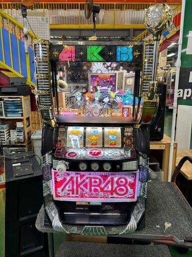 【愛品倶楽部柏店】京楽 ぱちスロAKB48 バラの儀式 5号機 ART スロット実機
