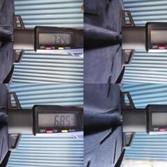 ブリヂストン　RUFT RVII　215/65R16　4本　9分溝2本と8〜9分溝2本