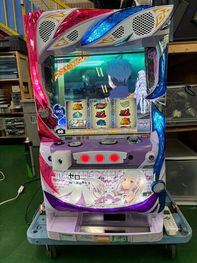 商談中【愛品倶楽部柏店】大都技研 Re:ゼロから始める異世界生活 6号機 AT スロット実機