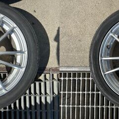 【札幌】★値下げしました★　レイズ　GRAM LIGHTS　17×7J　100　215/45R17　TOYO夏タイヤ　レガシィ、スバル車など