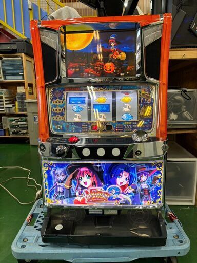 【愛品倶楽部柏店】KPE マジカルハロウィン2 5号機 ART スロット実機