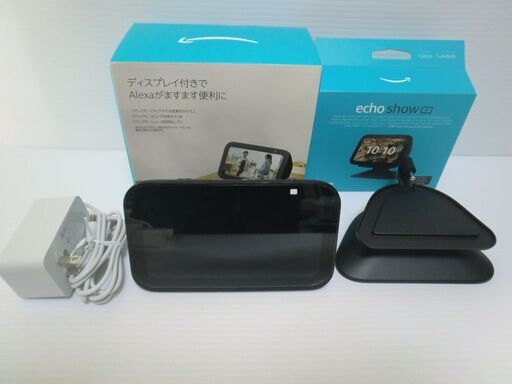 Echo Show 5 第3世代\u0026専用スタンド 液晶保護強化ガラスフィルム付き