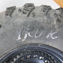 夏タイヤ＋ホイール　37×14.00-16.5LT　管理番号17