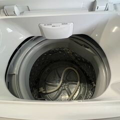 ①ニトリ 2020年製 全自動洗濯機 6.0kg ホワイト 送風 乾燥機能付き NTR60　お近くなら無料で配達いたします。