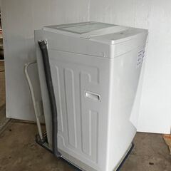 ①ニトリ 2020年製 全自動洗濯機 6.0kg ホワイト 送風 乾燥機能付き NTR60　お近くなら無料で配達いたします。