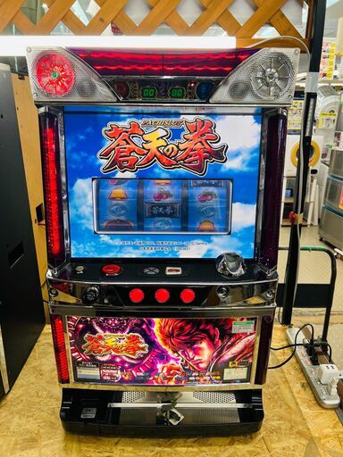 【愛品倶楽部柏店】サミー パチスロ蒼天の拳 5号機 ART スロット実機