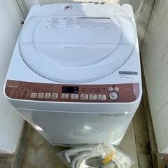 SHARP 7.0kg 全自動洗濯機 ES-T712 20…