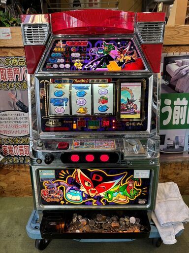 【愛品倶楽部柏店】平和 ドロンジョにおまかせ 4号機 AT スロット実機