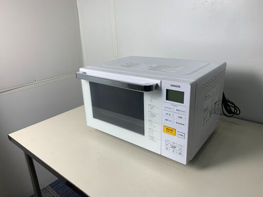 (240327)　ヤマゼン　電子レンジ　YRJ-F181V　2021年製