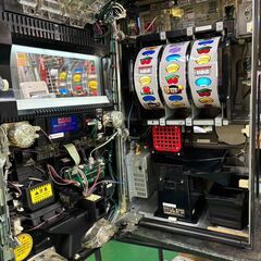 愛品倶楽部柏店】アクロス HANABI FINAL白夜ver. 5号機 RT スロット実機