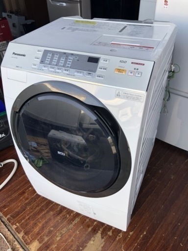 福岡市内配送設置無料　NA-VX3700L-W ドラム式洗濯乾燥機 クリスタルホワイト [洗濯10.0kg /乾燥6.0kg /ヒートポンプ乾燥 /左開き]