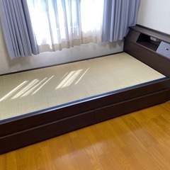 【値下げ】家具 ベッド シングルベッド