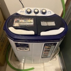 二層式　小型洗濯機　無料