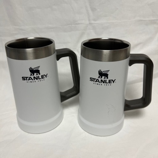 [ スタンレー ] Stanley 真空ジョッキ 0.7L タンブラー ホワイト 2個セット