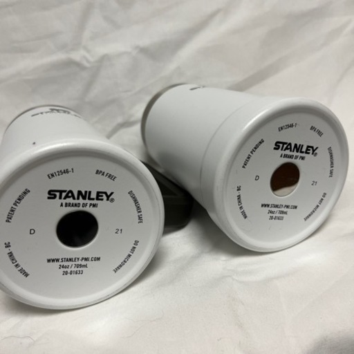 [ スタンレー ] Stanley 真空ジョッキ 0.7L タンブラー ホワイト 2個セット