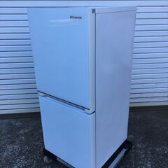 Hisense（ハイセンス）2ドア冷凍冷蔵庫 HR-G13B-W 134L 2020年製　