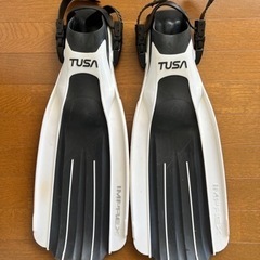 ダイビング　スノーケル　フィン　TUSA  メンズ　25〜27 ...