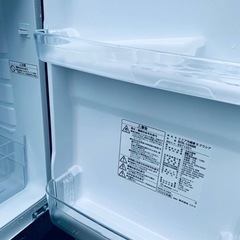 ニトリ　2ドア冷蔵庫　NTR-1 06BK