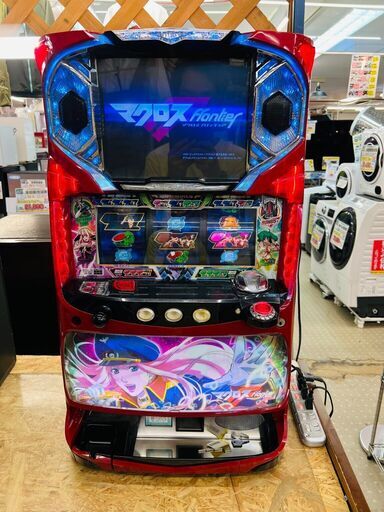 【愛品倶楽部柏店】SANKYO マクロスフロンティア はじまりの歌、銀河に響け! 5号機 ART スロット実機