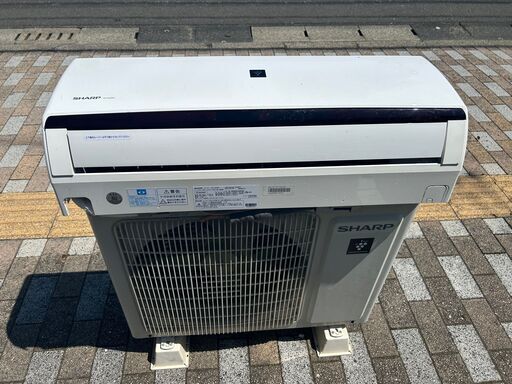決まりましたシャープ エアコン✨6畳程度 2018年製 AY-H22DH✨エアコンクリーニング渡し