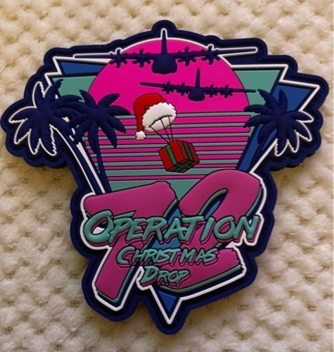 Operation Christmas Drop 2023 記念ワッペン