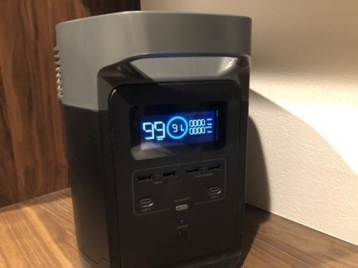 最終価格！！【ほぼ新品！】ポータブル電源　容量1260Wh  EFDELTA  EcoFlow エコフロー